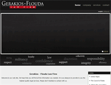 Tablet Screenshot of gerakios-flouda-lawfirm.gr